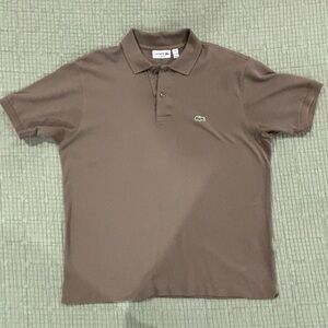 Lacoste Mens Classic Fit Polo Shirt Size 5/L